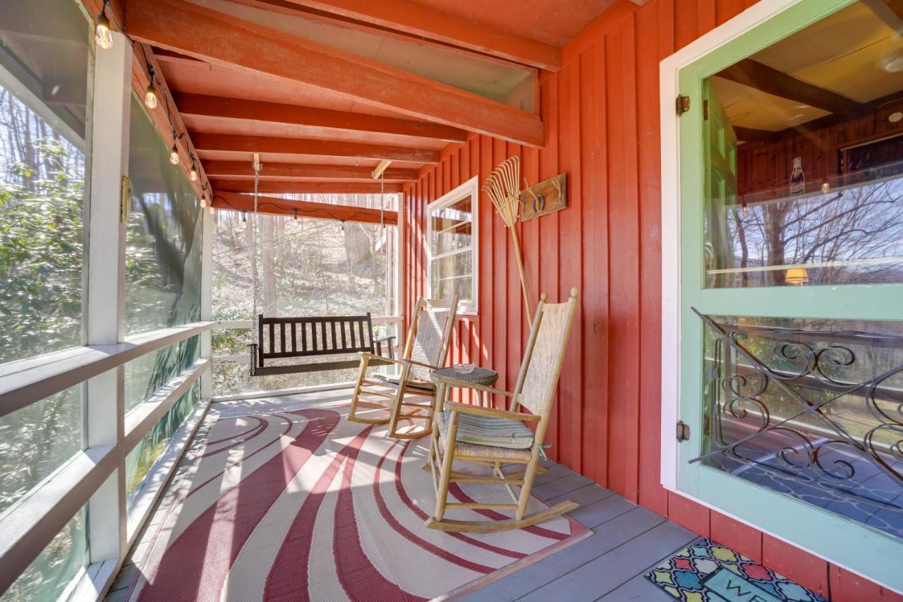 The Red Loft Candler Cottage 18 Mi To Asheville! Buitenkant foto